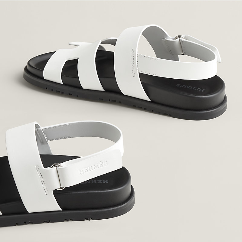Genius sandal - White | Hermès Czech Republic